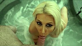 relaxing in the hot tub with my stepmom makayla cox