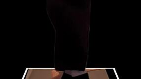 jolene's sexy comeback with striptease and ripped clothes