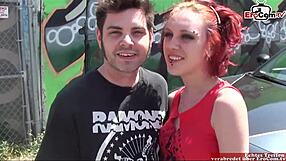 I interviewed a skinny redheaded punk girl for casting