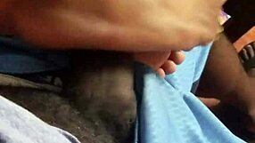 Wife Gives Intense Footjob