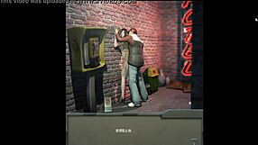 Office worker gets fucked against the wall at work