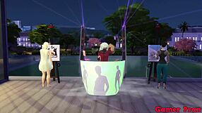 hinata asks, 'can i ride you?' madara says yes, and sunade wants to cum inside in this anal cuckold scene