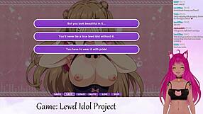 Vtuber Lewdneko Plays Lewd Idol Project