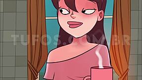 i gave my ass at breakfast time in this hentai anime scene