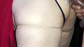 the slut in my buttocks gets a cumshot.