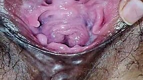 Fat Pussy Stretched Wide in Gape 1