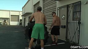 Training leads to gay ass fucking with monster cock?