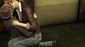 A paranormal sex scene between Moira and Claire as lovers