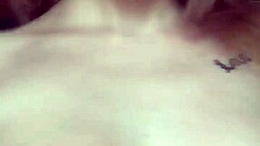 A SWEET FIGURE OF A TATTOOED BEAUTY MASTURBATES HER SEXY ASS