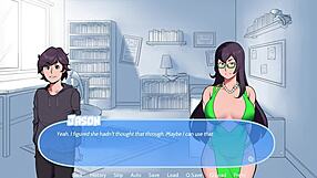 Chucking and jugs in a sexy scene