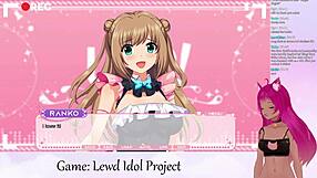 Vtuber Lewdneko Plays Lewd Idol Project