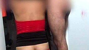 Submissive wife spanked, fingered, and dominated by her husband in amateur latina scene