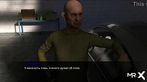 Pine Falls car ready in anime hentai game