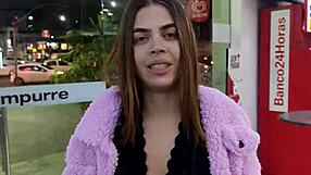 Morena couldn't hold back and wanted to FUCK on HALLOWEEN in BGS 2022 car with Ma Santos, Mr Matusalem, Binho Ted