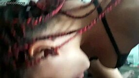 Petite latina teases sucking bbc