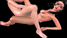 Sex adventurous Indian girl’s animated cartoon travel to sexual satisfaction with a Japanese man