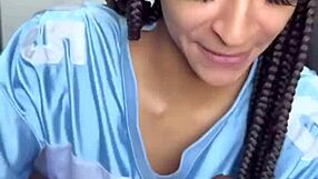 caught stepbrother watching in taboo scene