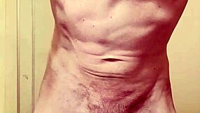 Mike Guffey strokes his monster cock