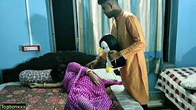 Indian Couple Bangs Hard with Milf Wife Riding and Taking Creampie Inside