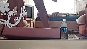 Kazakh couple films intimate home moments