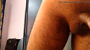 Watch me stroke this huge shaved cock!