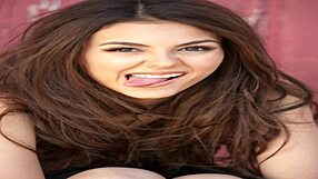 victoria justice joins naughty jerk off game challenge