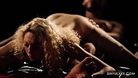 From photo shoot to passionate cumshot