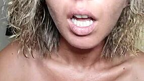 slutty blonde frenchie cheats with extreme riding orgasm