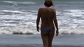 i love showing off in bikini on beach while stepsons’ friends watch and beg