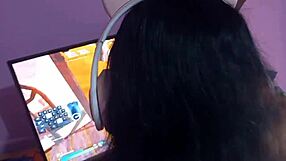 finding my hot gamer stepsister alone in her room, what happens next?