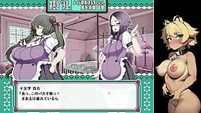 poucha meida play 05: female tanuki monster appears