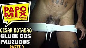 Cesar's bold adventure in the big cocks club in São Paulo part 2