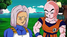 Rescuing Android 18 in This Suggestive Hentai Creampie Scene