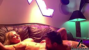 Alex Legend face fucks Christie Steven's big pussy with his massive dick