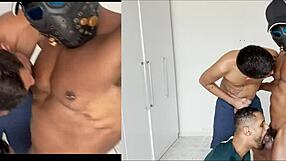 Twink Sucks 25cm Monster Cock From Keven And Black Guy