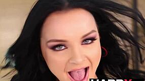 tatted and busty payton preslee in intense scene