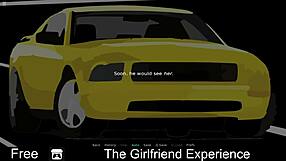 Experienced girlfriend provides erotic game with friend in bold experience