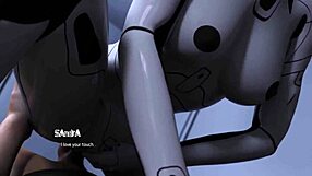 嘿，想看这个大奶AI机器人深插吗？