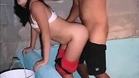 my neighbor is so delicious, that brunette amateur loves cock