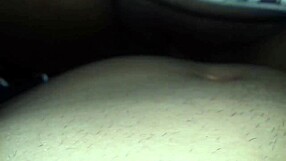 i share a quick outdoor moment with the brunette