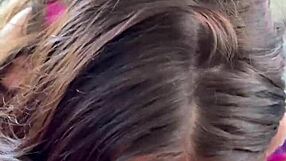 Angela White enjoys POV lesbian sex with Aria Taylor