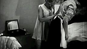 Vintage Lesbian Bondage With Hairy Bound Antique Scenes