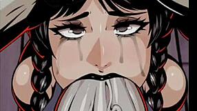 I love watching Wednesday Wicked and Wet Nowajoestar in anal action.