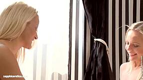 Watch Charry Vanda L lick pussy in erotic lesbian sex!