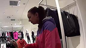 Is That Brunette Getting Fucked Publicly?