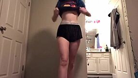 Sexy Teen Striptease