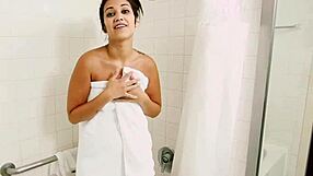 Step bro bangs shaved pussy hard