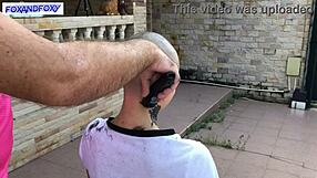 Behind the scenes of Lisa Fox shaving her head boldly