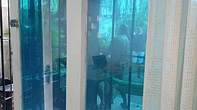 Cuckold Neighbor Watches Wife's Big Ass Fucked by Huge Dicks!