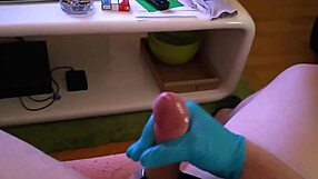 Cock one with handjob fetish cumshot.